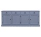 4-door sideboard, 4 drawers, BAS