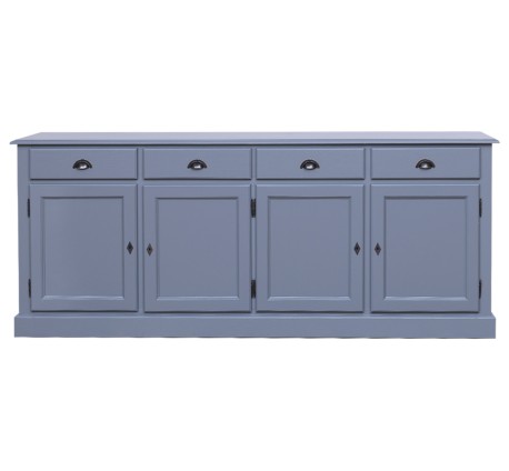 4-door sideboard, 4 drawers, BAS