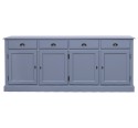 4-door sideboard, 4 drawers, BAS