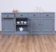 4-door sideboard, 4 drawers, BAS