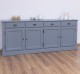 4-door sideboard, 4 drawers, BAS