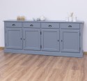 4-door sideboard, 4 drawers, BAS