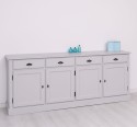 4-door sideboard, 4 drawers, BAS