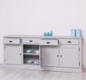 4-door sideboard, 4 drawers, BAS