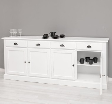 4-door sideboard, 4 drawers, BAS