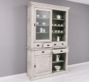 Buffet with 2 sliding doors, 2 BAS drawers + 4 drawers, 2 sliding glass doors SUP