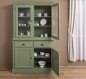 2-door sideboard, 2 BAS drawers + 2 SUP glass doors