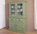 2-door sideboard, 2 BAS drawers + 2 SUP glass doors