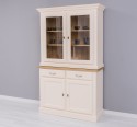 2-door sideboard, 2 BAS drawers + 2 SUP glass doors