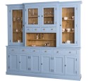 6-door sideboard, 6 BAS drawers + 4 glass doors, 4 drawers, 1 SUP shelf