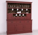 Buffet 3 doors, 3 drawers BAS + 3 shelves, 2 small doors, 3 drawers SUP