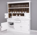 Buffet 3 doors, 3 drawers BAS + 3 shelves, 2 small doors, 3 drawers SUP