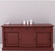 Sideboard, 3 sliding panel doors, 3 drawers, BAS