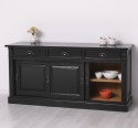 Sideboard, 3 sliding panel doors, 3 drawers, BAS