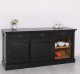 Sideboard, 3 sliding panel doors, 3 drawers, BAS