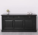 Sideboard, 3 sliding panel doors, 3 drawers, BAS