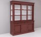 Display cabinet, 6 sliding doors, 3 drawers, BAS + SUP