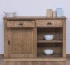 Buffet with 2 sliding doors, 2 drawers, BAS