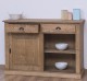 Buffet with 2 sliding doors, 2 drawers, BAS