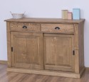 Buffet with 2 sliding doors, 2 drawers, BAS