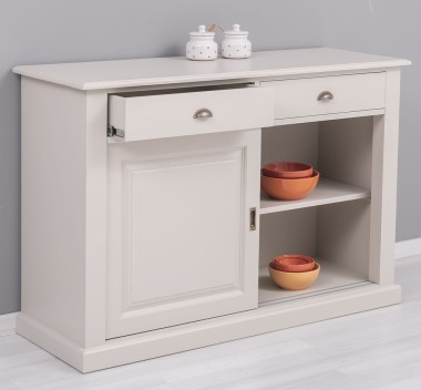 Buffet with 2 sliding doors, 2 drawers, BAS