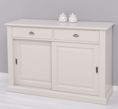 Buffet with 2 sliding doors, 2 drawers, BAS