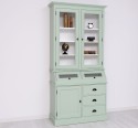 Sideboard with 1 door, 3 drawers, 2 compartments with glass door BAS + 2 glass doors SUP