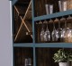 Bar furniture with support for glasses and bottle holder BAS + SUP