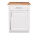 Modular kitchen Directoir, 1 door, 1 drawer - with oak top