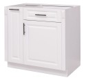 Modular kitchen Directoir, with retractable basket, 1 door, 1 drawer - without top