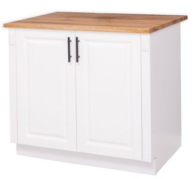 Modular kitchen Directoir, 2 doors - with top oak