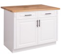 Modular kitchen Directoir, 2 doors, 2 drawers - with top oak