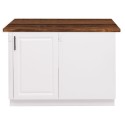 Modular kitchen Directoir, corner, left, 1 door - with top pine