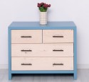 Chest with 4 drawers "Rustic Haven"