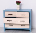 Chest with 4 drawers "Rustic Haven"