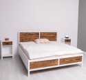 Bed with dim. 180x200 "Rustic Haven"