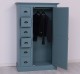 Wardrobe with 1 door, 6 drawers