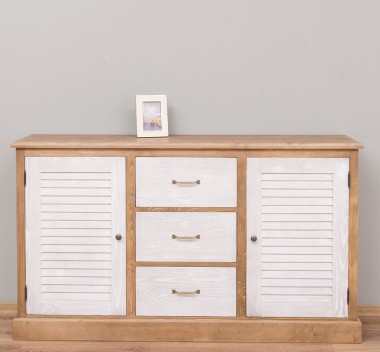 Buffet with 2 doors and 3 drawers, Shutter Collection