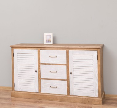 Buffet with 2 doors and 3 drawers, Shutter Collection