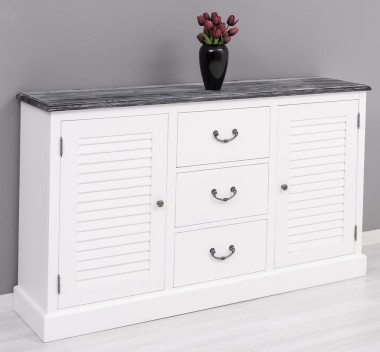 Buffet with 2 doors and 3 drawers, Shutter Collection