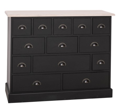 Chest of drawers with 13...