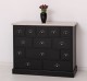 Chest of drawers with 13 drawers, oak top