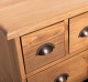 Chest of drawers with 13 drawers, oak top