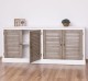 4-door sideboard, Shutter Collection