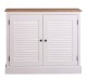 2-door sideboard, oak top, Shutter Collection