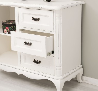 Chest of drawers Chic with 1 door and 3 drawers, soft close drawers