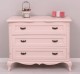 Chest of 3 drawers Chic, drawers on soft close