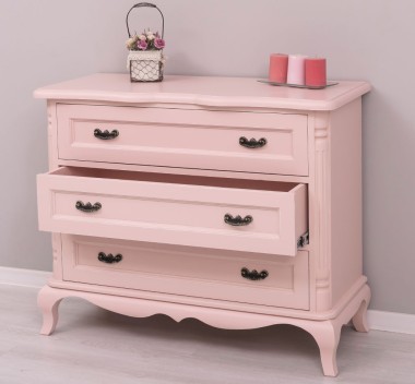 Chest of 3 drawers Chic, drawers on soft close