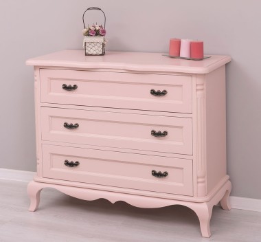 Chest of 3 drawers Chic, drawers on soft close