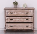 Chest of 3 drawers Chic, drawers on soft close